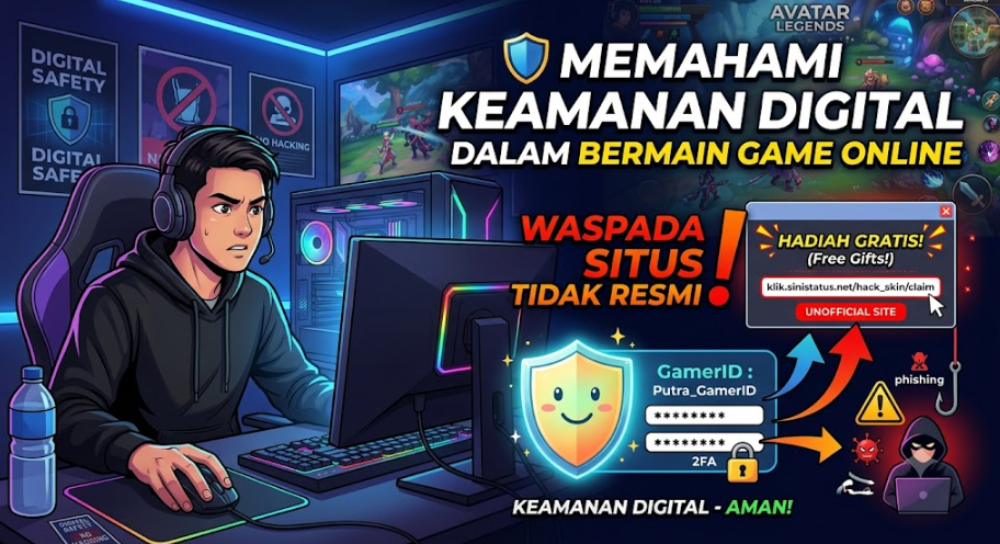 Memahami Keamanan Digital dalam Bermain Game Online PG Soft: Waspada Situs Tidak Resmi