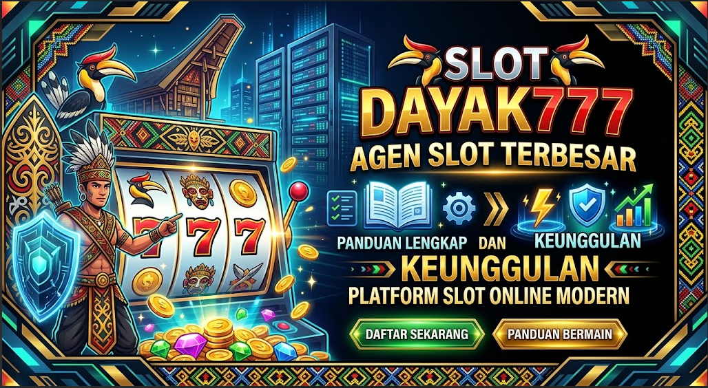 Slot Dayak777 Agen Slot Terbesar
