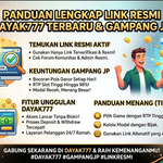 Link Resmi Dayak777 Terbaru Gampang JP