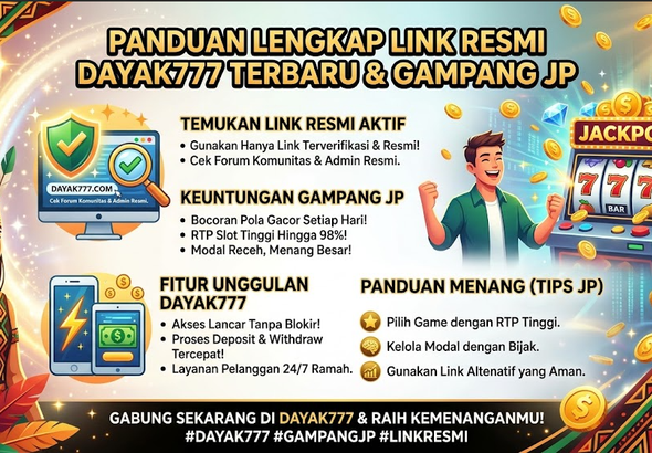 Link Resmi Dayak777 Terbaru Gampang JP