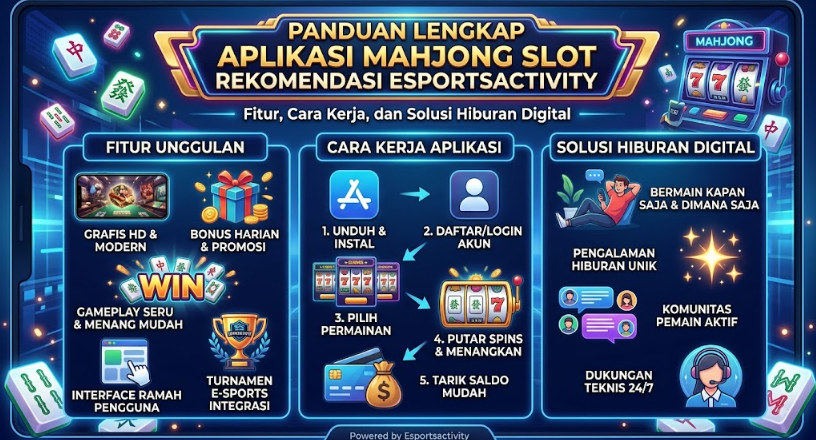 Panduan Lengkap Aplikasi Mahjong Slot Rekomendasi Esportsactivity